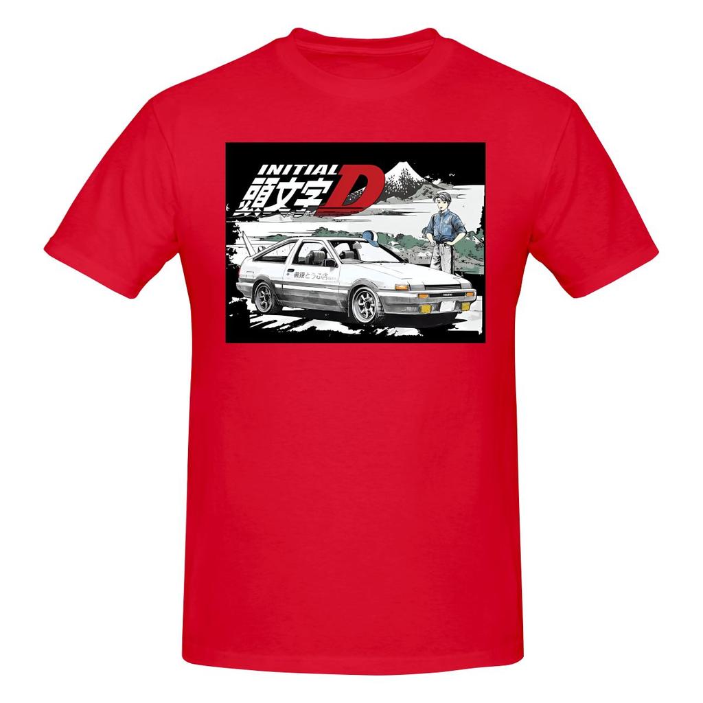 Funny Initial D Deep Forest Drifting AE86 Takumi Raceway Unisexs Printed TShirt Unisex T shirtT Shirts