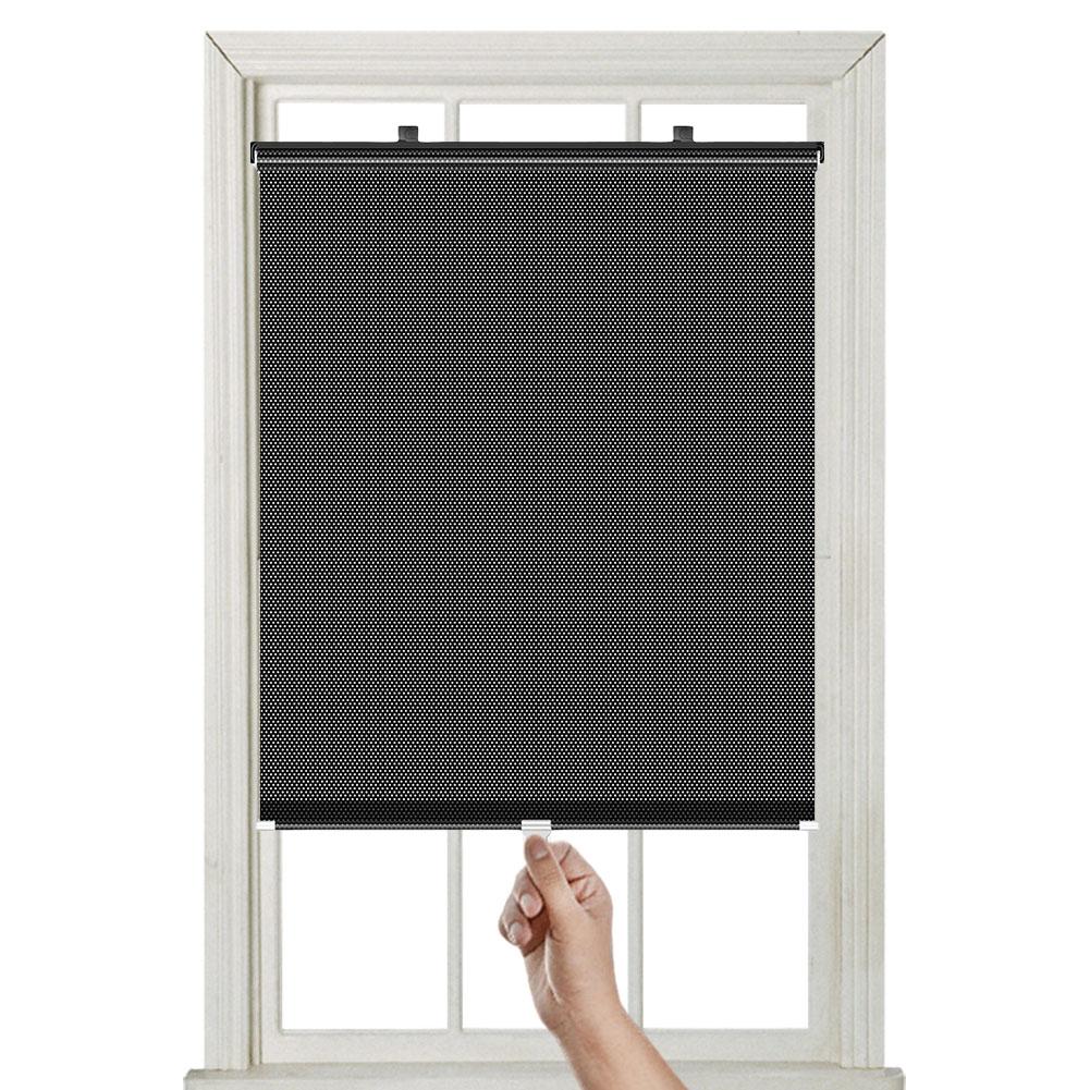 1-5PCS Universal Black Out Blinds Nail-free Roller Blinds Suction Cup Sunshade Curtain Blackout Curtain for Kitchen and Bedroom