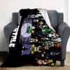 Undertale Party Flannel Blanket Throw Blanket Soft Warm Sofa Bed Camping Car Home Decor Unique Christmas Gift C930804