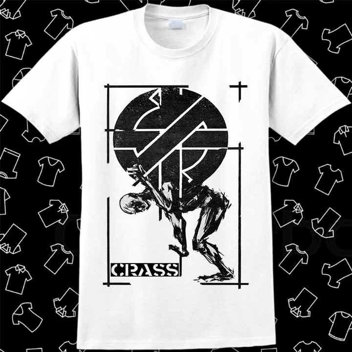 Crass Punk Anarchy British Street Graffiti T Shirt Meme Gift Best Seller 848 XXL