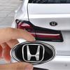 3D ABS Aluminum Car Sticker Body Trunk Decoration Sticker Accessories For Fit Civic CRV Hrv CITY Accord CR-Z VTEC Insight