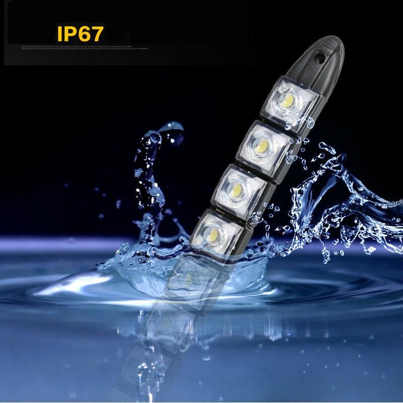 Car Daytime Running Light Accessories Auto 12V 9-LED White 6500K-7000K
