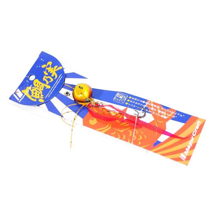Major Craft Metal Jig Tainomi Tai Kabura TM-45 #04 Gold Red 45g