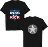 INXS starten Amerika-Tour 1988 Star Band Rockkonzert Unis Shirt