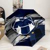 Football Club Emblem Umbrella 8-Frame for Travel, camping, Casual Lightweight Portable Umbrella, Essential for every family Holidays Gift