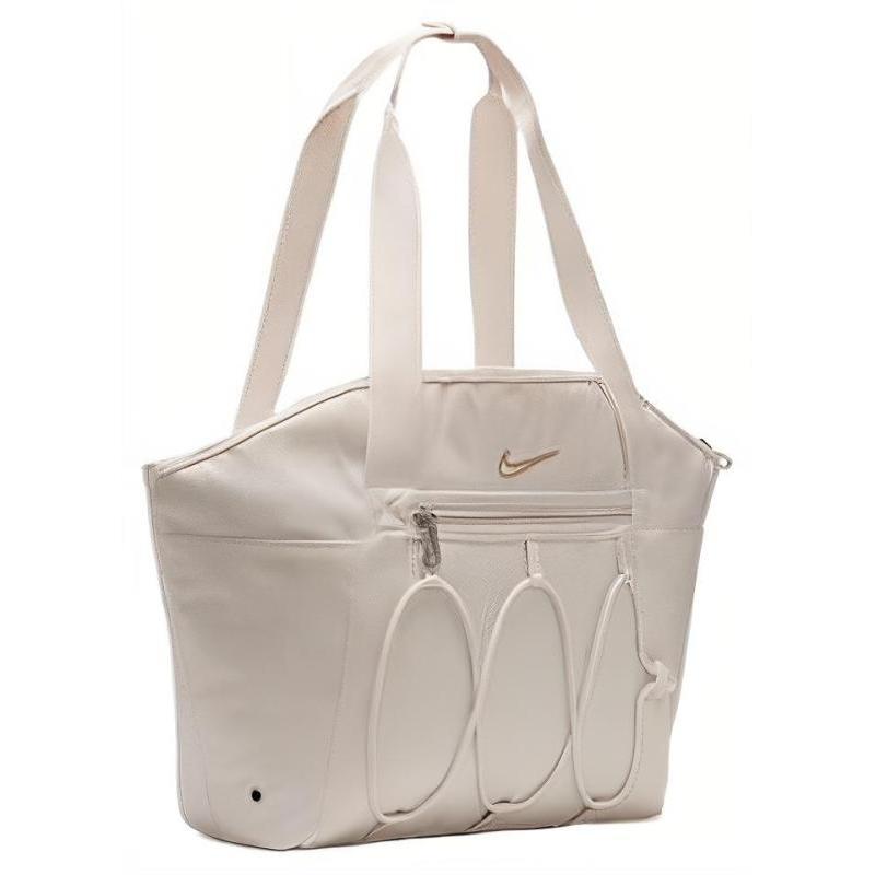 Nike Polyester Tote Bag Shopping Bag Handbag Regular Unisex Beige Casual CV0063-838