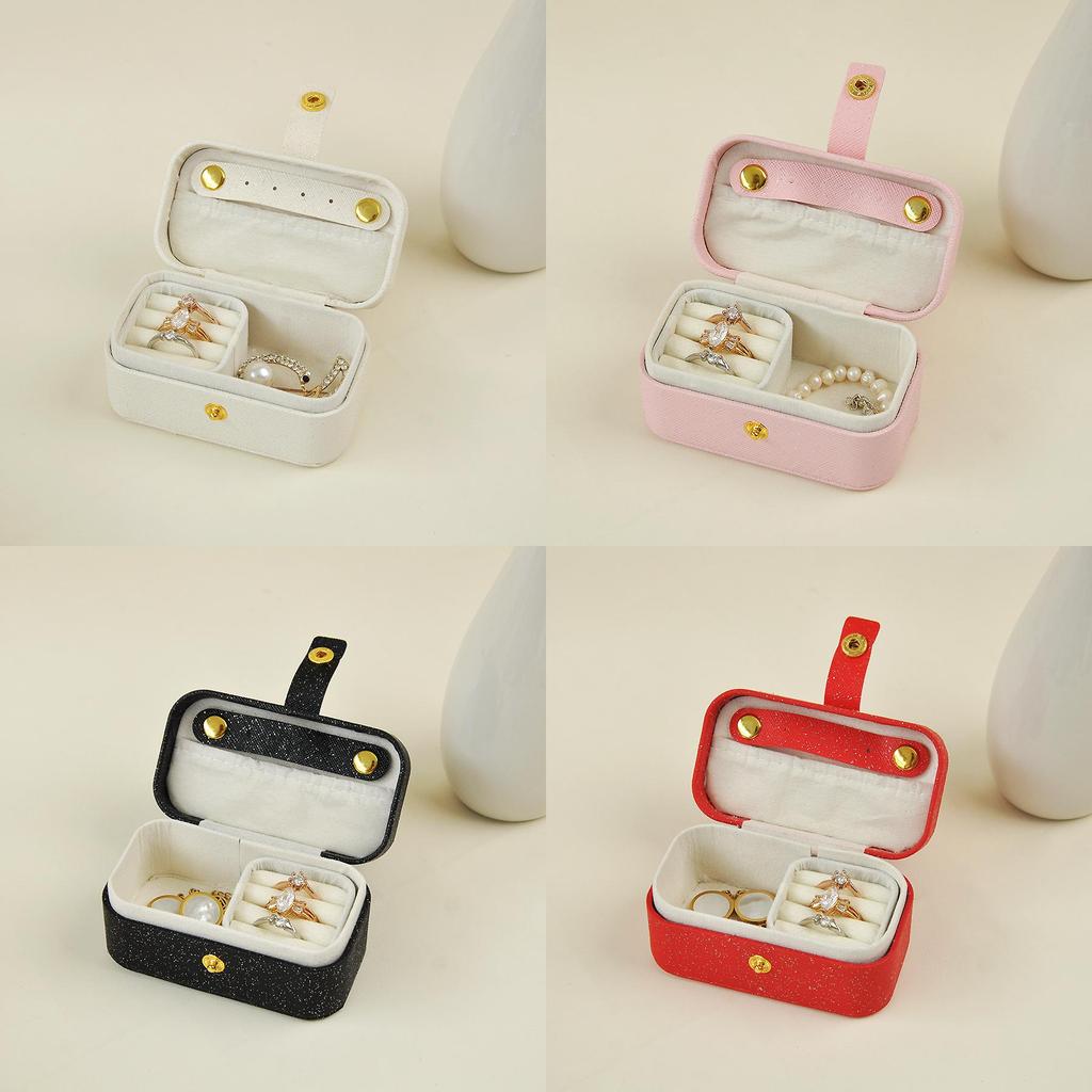 Jewelry Storage Box With Abs Material For Travel And Gift Use