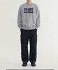 TENBLADE Premium Double-Sided/Fleece-Lined Mellow Cat Semi-Overfit 2-Color Graphic Sweatshirt