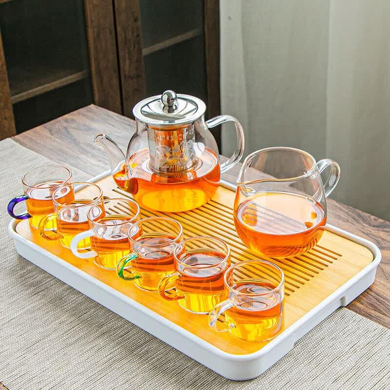 UO-SO Heat-Resistant Glass Gongfu Tea Set