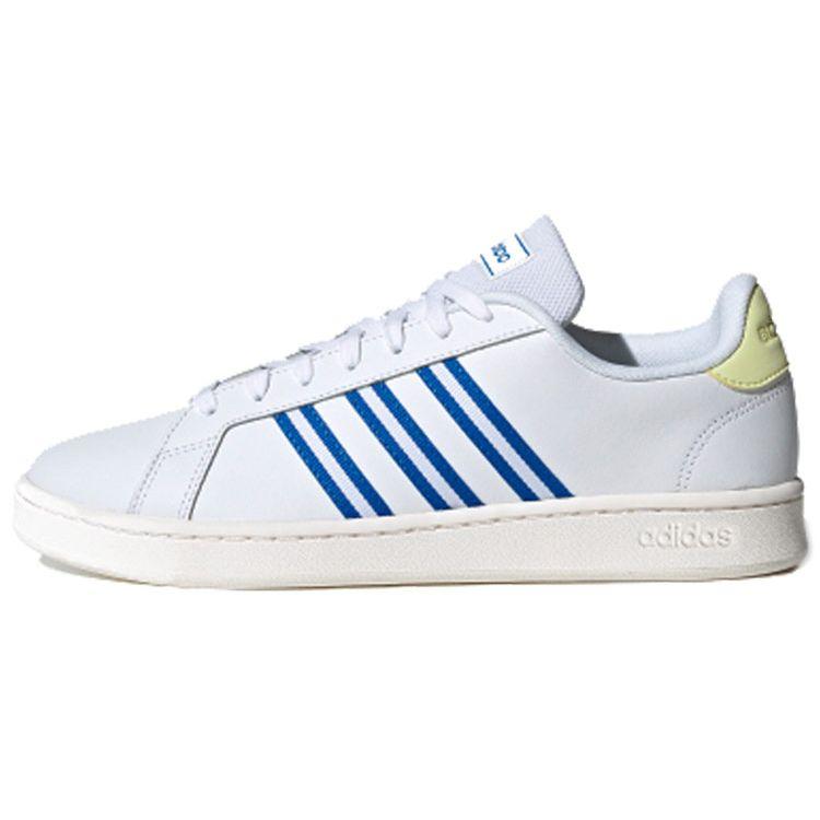 

Adidas Grand Court Glory Blue Мужские кроссовки White Cloud-White Yellow-Tint EH2059