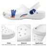 Cartoon Printed EVA Clogs for Women Men Lightweight Breathable Slip On Casual Shoes Soft Sole Summer Sandals Daily Comfort Wear