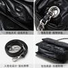 Niche down jacket soft waxy toast bag large capacity high-end chain tote underarm bag women's shoulder messenger bag