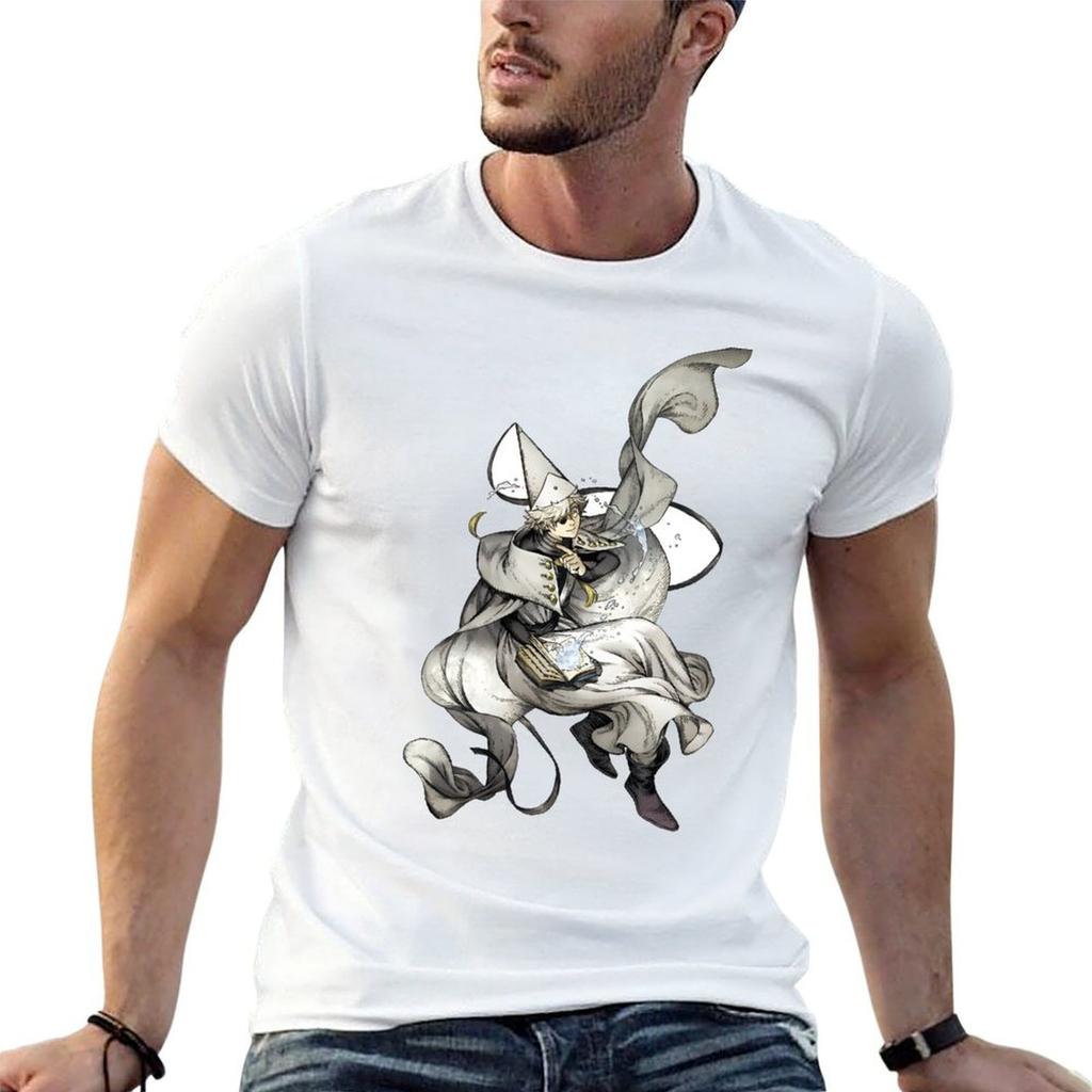 Witch Hat Atelier Qifrey Tshirt Heavy Duty Casual Work Tee