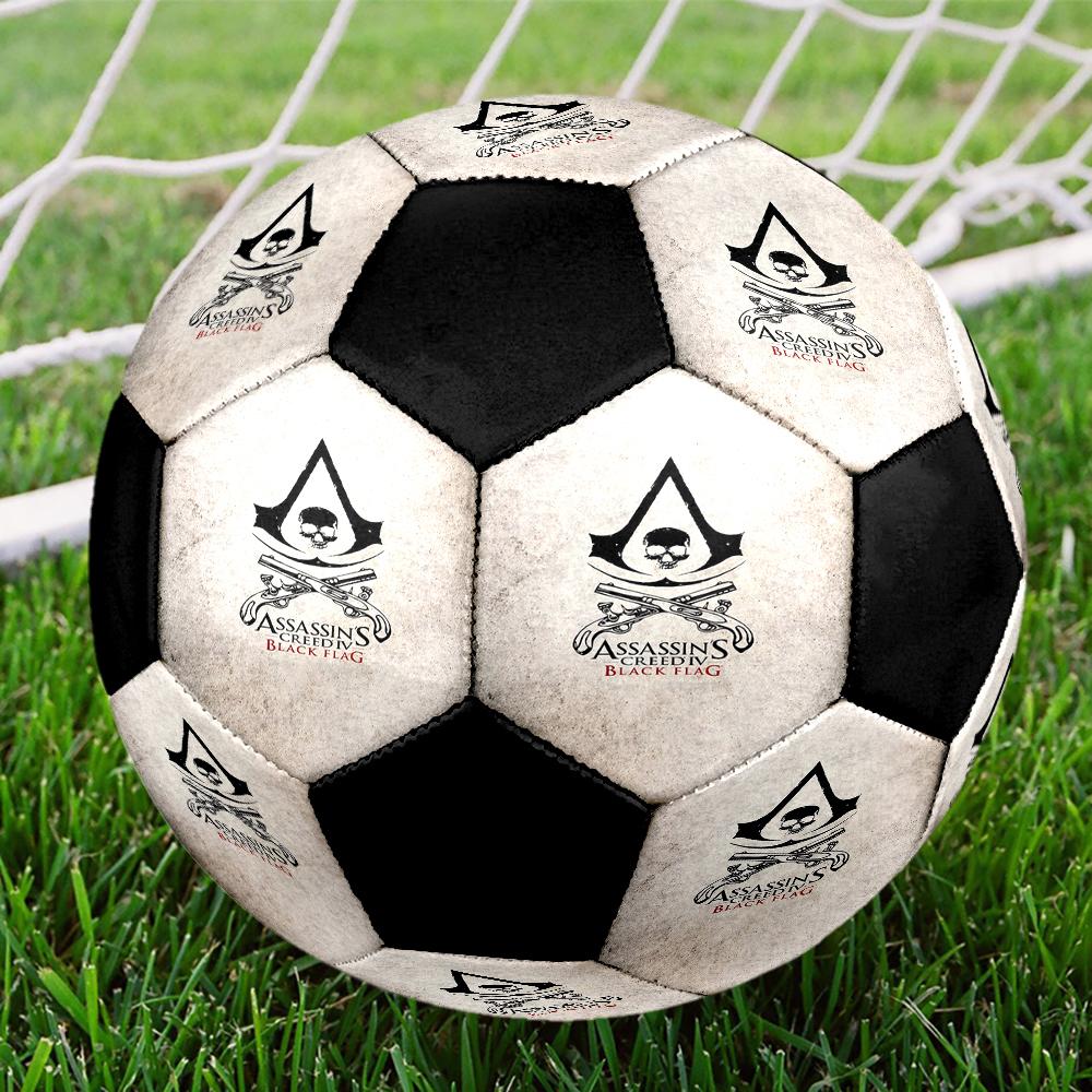 Assassin's Creed Theme Size 5 Soccer Ball, Suitable for Both Indoor and Outdoor Matches, a Gift Suitable for Everyone.