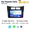 Navifly 8-Core 8+256G Android 13 Car Radio Multimedia Player For Toyota Yaris 2005-2012 GPS Carplay Auto Stereo 2Din Head Unit