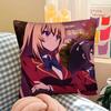 1Pc C-Classroom Of The Elite Anime Pillow Case Fashion Square Pillowcase Bedroom Sofa Room Ins Decoration Leisure