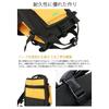 Yoshida Kaban Porter UNION Backpack 782-08691 2.Black x Yellow 3.Black x Yellow Medium Size