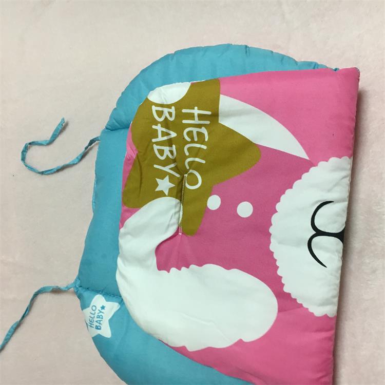 Multi-Color Rainbow Cotton Stroller & High Chair Cushion Pad