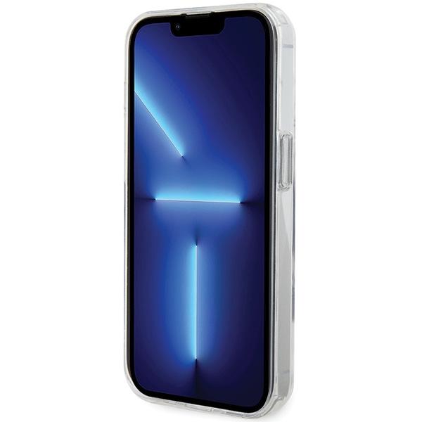 Karl Lagerfeld Klhmp13Lhmrskch Iphone 13 Pro / 13 6.1 Biały/White Hardcase Ring Stand Karl&Choupettte Magsafe