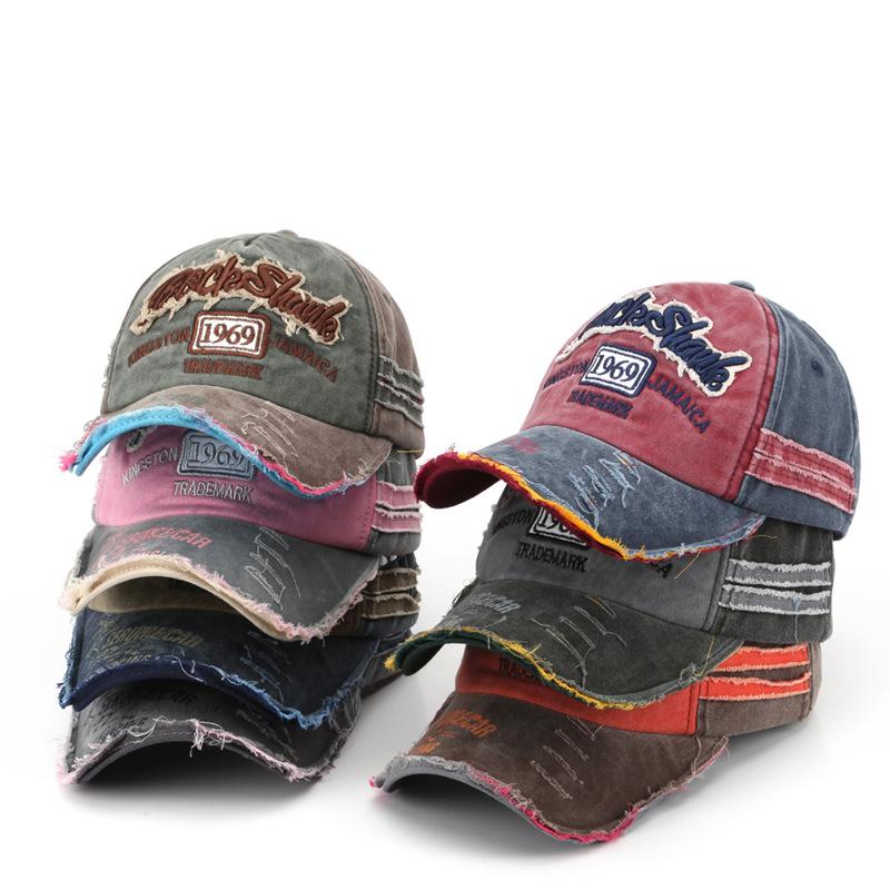 Unisex Retro Sun Cap Streetwear Adjustable Hat Men's Vintage Baseball Cap Women's Outdoor Hat