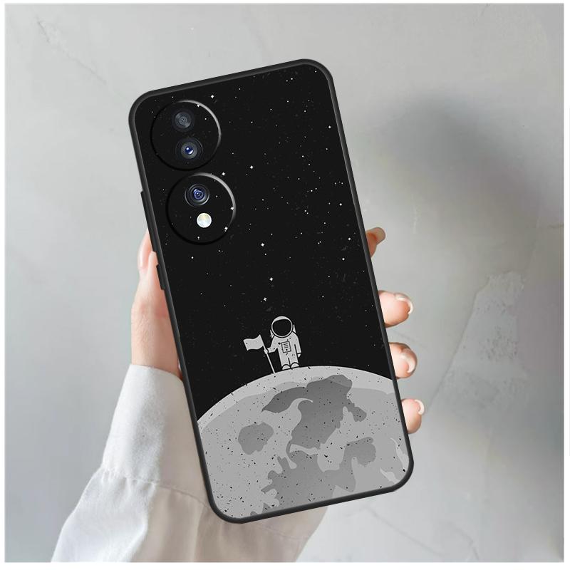 Moon Stars Space Astronaut Phone Case For Honor X8b X9b X8 X9 X6a X7a X8a X9a Honor Magic 6 Pro 5 Lite 50 70 90 Cover