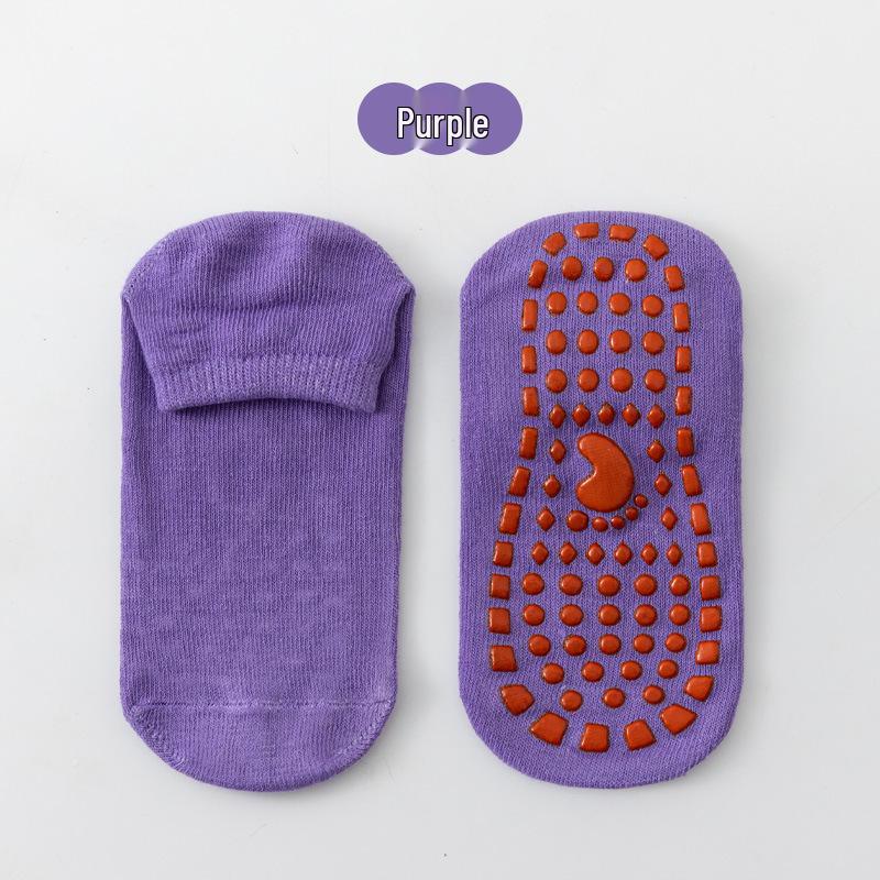 

Non-slip Trampoline & Yoga Socks for Adults & Kids – Thin Style, Long Tube 1-4 Years [Under Approx. Size 28]