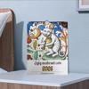 2026 Ugly Medieval Cats Calendar Whimsical Cat Design Large Font Easy To Read Calendar Decoration For The Entrance Hall & Bedroo