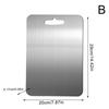 0.17CM Thick 304 Stainless Steel Cutting Board Antibacterial Mildew-proof Household Cutting Board Kitchen Kneading Dough Board