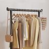 Bedroom Clothes Drying Rack Household Living Room Clothes Storage Rack Wear-Resistant Single Bar Clothes Rack