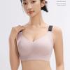 Invisible Bra Women's Fixed Cup Underwear Breast Retraction No Underwire Bra Large-sized Thin Bra Push Up Bra