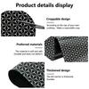 Silicone Induction Cooktop Mats Heat Resistant Reusable Induction Cooktop Protector Nonslip Easy Cleaning Induction Hob Cover