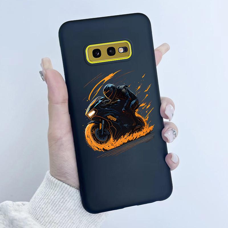 For Samsung Galaxy S10e Phone Case Flower Girls Design Soft Silicone TPU Back Housing for Galaxy S10E S10 E SM-G970F/DS Covers