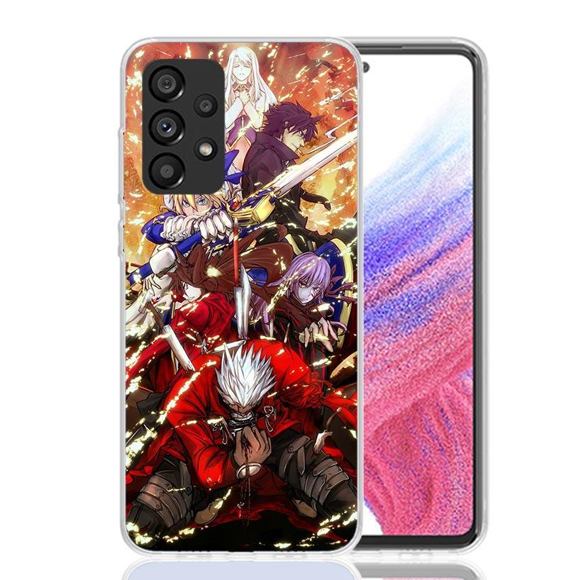 Fate Zero Stay Night Gilgamesh Phone Case For Samsung Galaxy A17 A16 A14 A15 A13 A57 A56 A54 A55 A53 A37 A36 A34 A35 A33 A26 A24