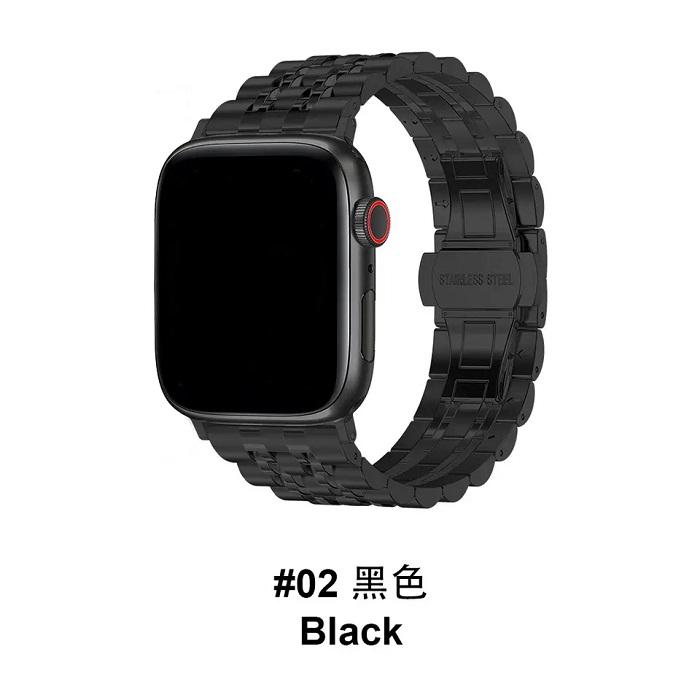Hot Selling Watch Accessories Stainless Steel Chain Band Replacement Smart Watch Band for Apple Watch Series 8/9/10/11/Ultra/SE