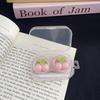 Mini Portable Cute Contact Lens Case Box Cute Fruit Style Lovely Cartoon Lenses Container Travel Set Gift Eyewear Accessories