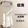 Applicable to Honor 111 mobile phone case, borderless transparent electroplating 111pro heat dissipation half pack, ultra-thin anti-drop