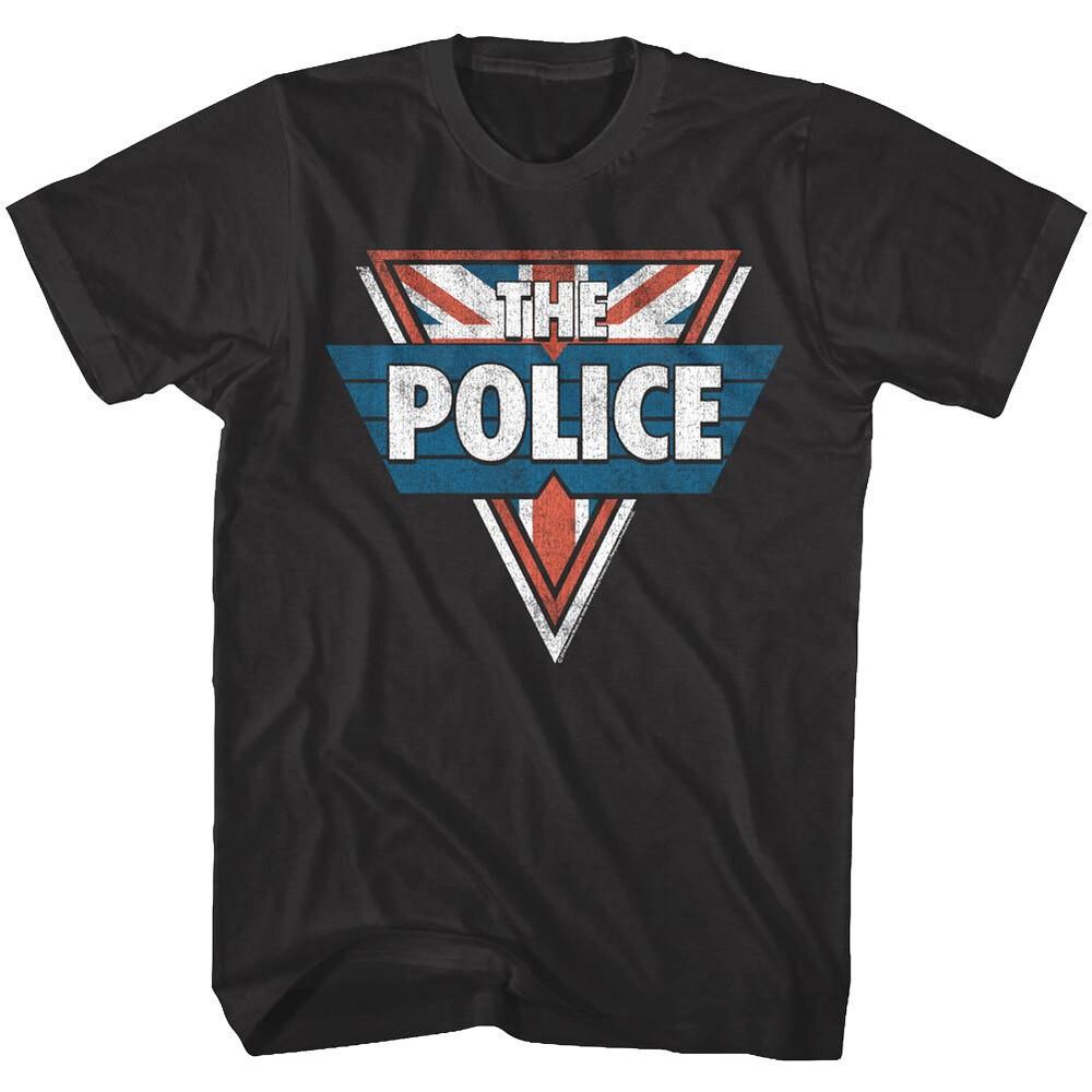 

The Police Union Jack Logo Men s T Shirt 3XL