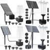 Garden Fountain With Solar Power For Outdoor Decor And Water Features