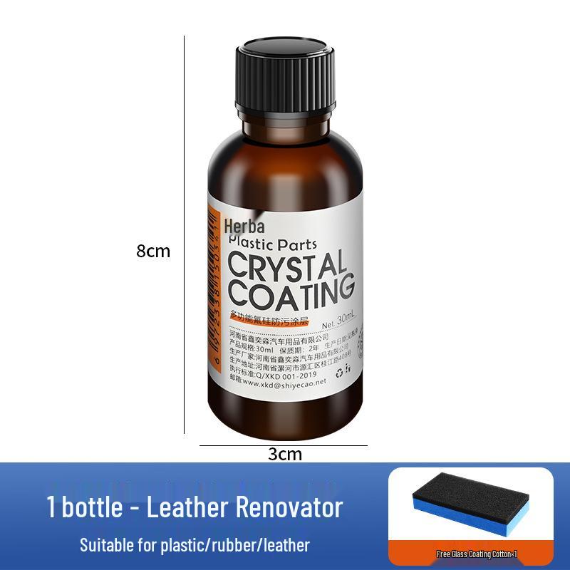 Car Plastic Parts Restorer: Black Bumper & Interior Repair Coating Agent