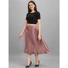 Indian Women Ethnic Flared Skirt Beautiful Bollywood Wedding Wear Pleated Skirt