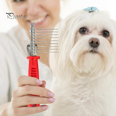 Pet Comb Stainless Steel Pet Grooming Rake Comb Gentle Dogs Cats Hair Removal Brush Tool Pet