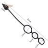LOL Männer Zeitverzögerung Drei Ring Schwanz Penis Lock Anal Butt Plug Prostata Massager Sex Spielzeug