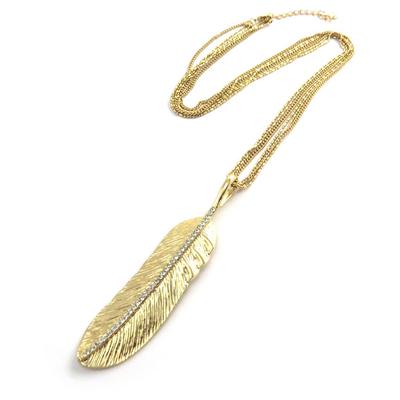 [M8128] - Gold 'Navajos' Sautoir Necklace