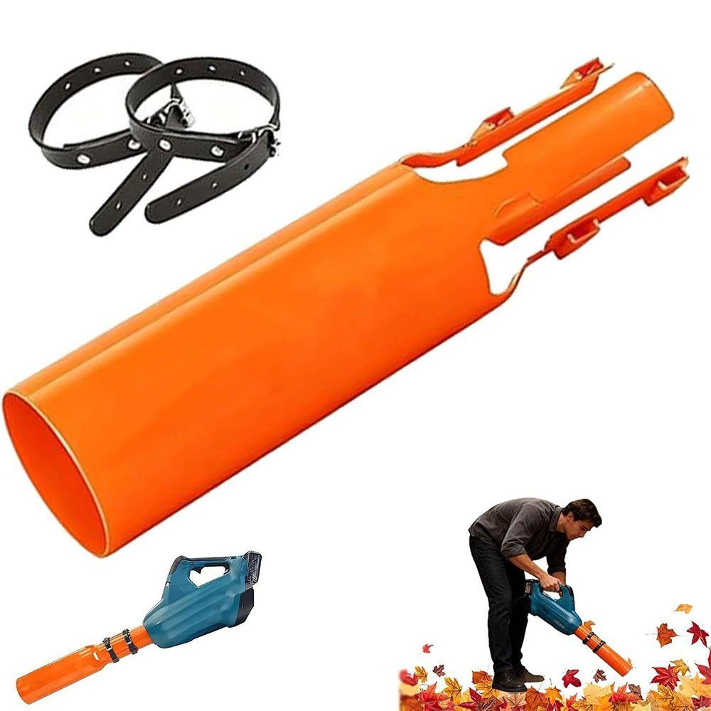 Easy to Attach Airflow Booster Circular Nozzles Doubles Airflow Leaf Blower Attachment All Weather Replacement Part