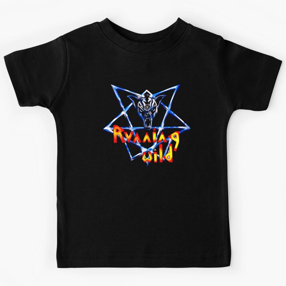 Power Metal legend running wild Kids T-Shirt 100