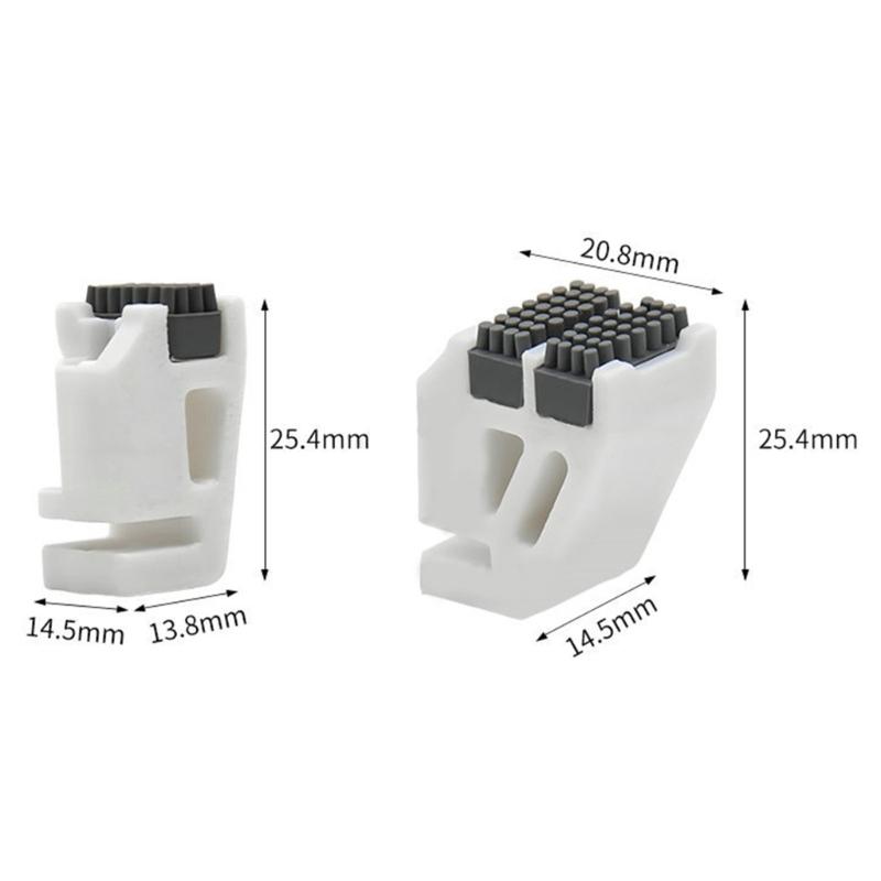 Limpador de Bico de Silicone Reutilizável com Design de Ponta Única/Dupla Para Remoção de Resíduos de Manutenção da Impressora 3D X1/X1C/P1P/P1S