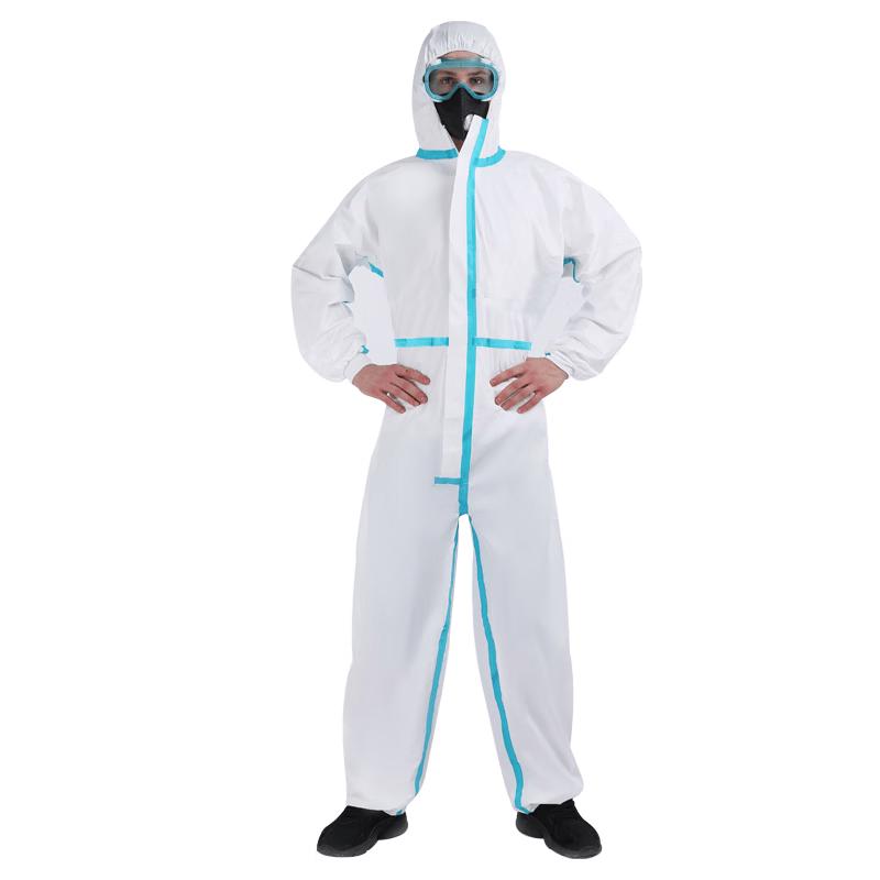 Zhi Er Kang Disposable Hooded Protective Coverall M