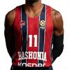 Summer New Spain Baskonia Men's Women Basketball Jersey Vest Causal Fan Special Sportswear Basketball Jersey Family Kids Tees