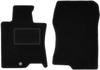 Black Front Floor Mats For: Honda Accord VIII Sedan, Station Wagon, Tourer (2008-2015)
