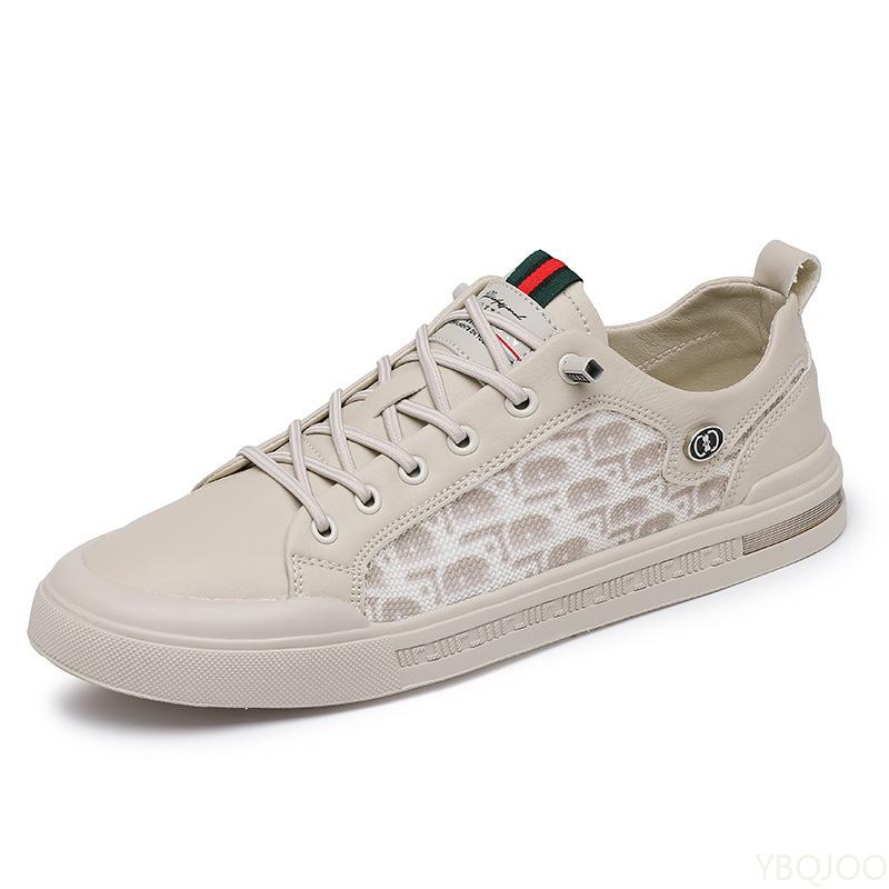 Fashion Men's Spring New Casual Shoes Outdoor low cut lace up shoe Comfortable non slip Male shoes Fashion breathable board shoes Homme